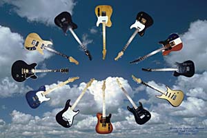 Guitar collection